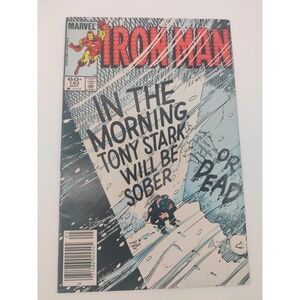 Iron Man #182  MARVEL Comics 1984  NEWSSTAND‎ Solid Copy